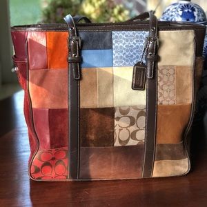 Patchwork Coach Tote bag